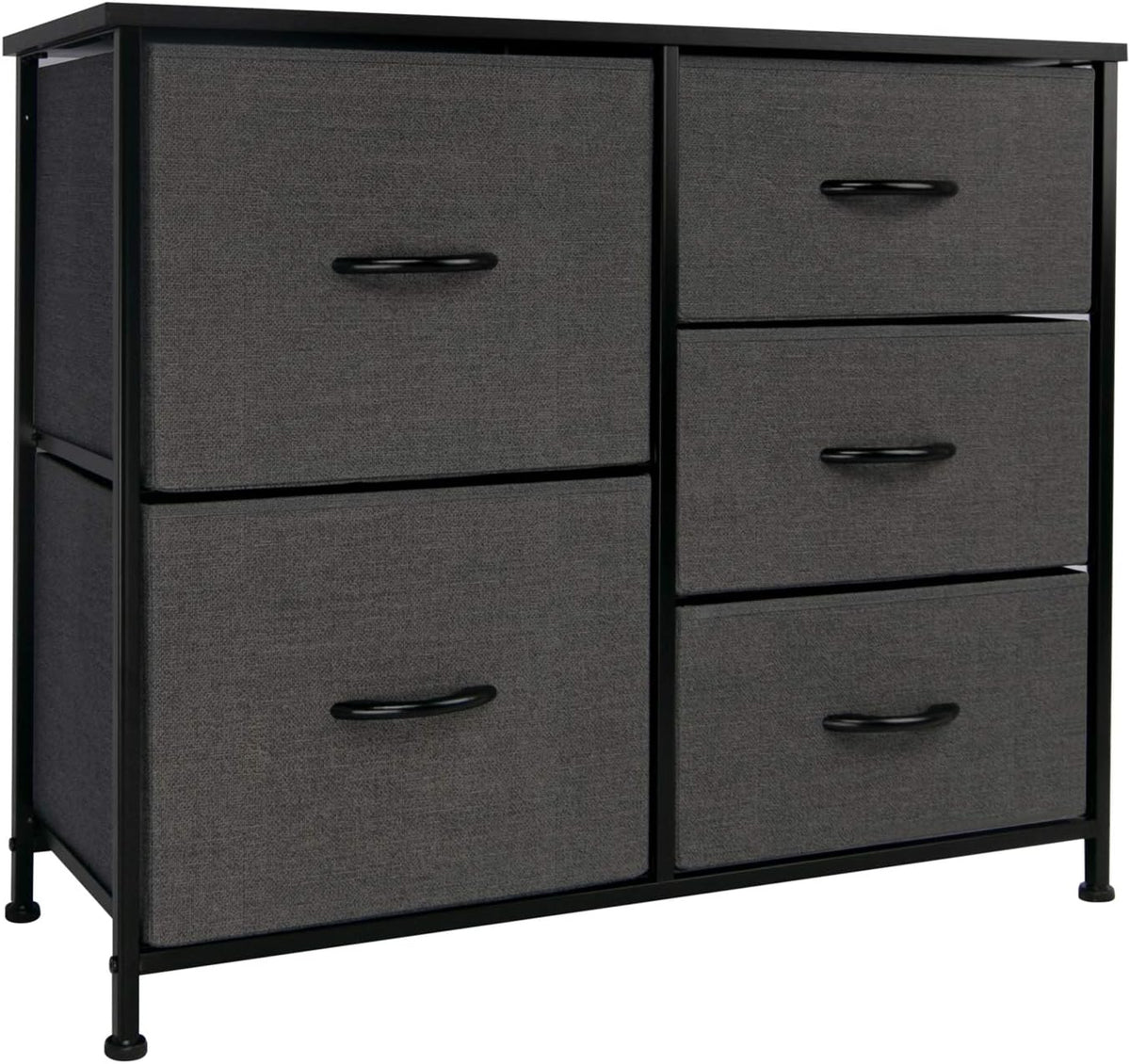 7 Drawer Fabric Dresser Storage Tower H258
