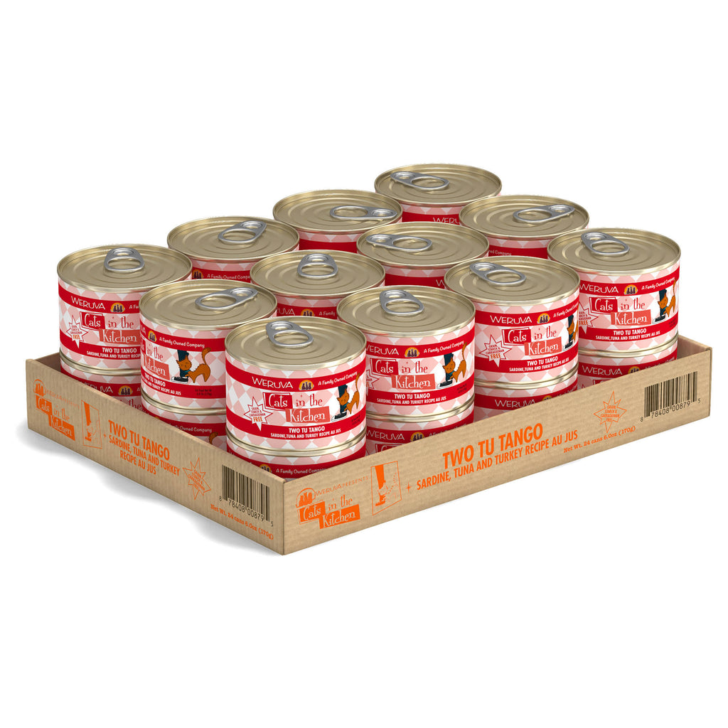 Canned Cat Food 6 oz Case of 24 W932473