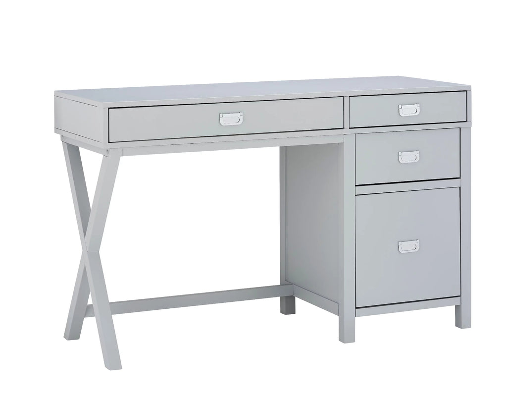 4 Drawer Desk with Side Storage T946