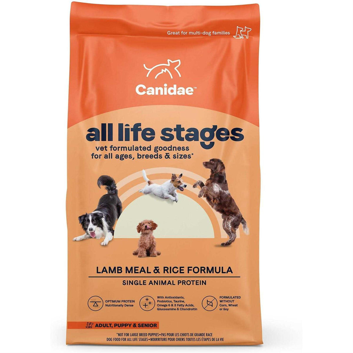 Dry Dog Food Lamb Meal & Rice H235