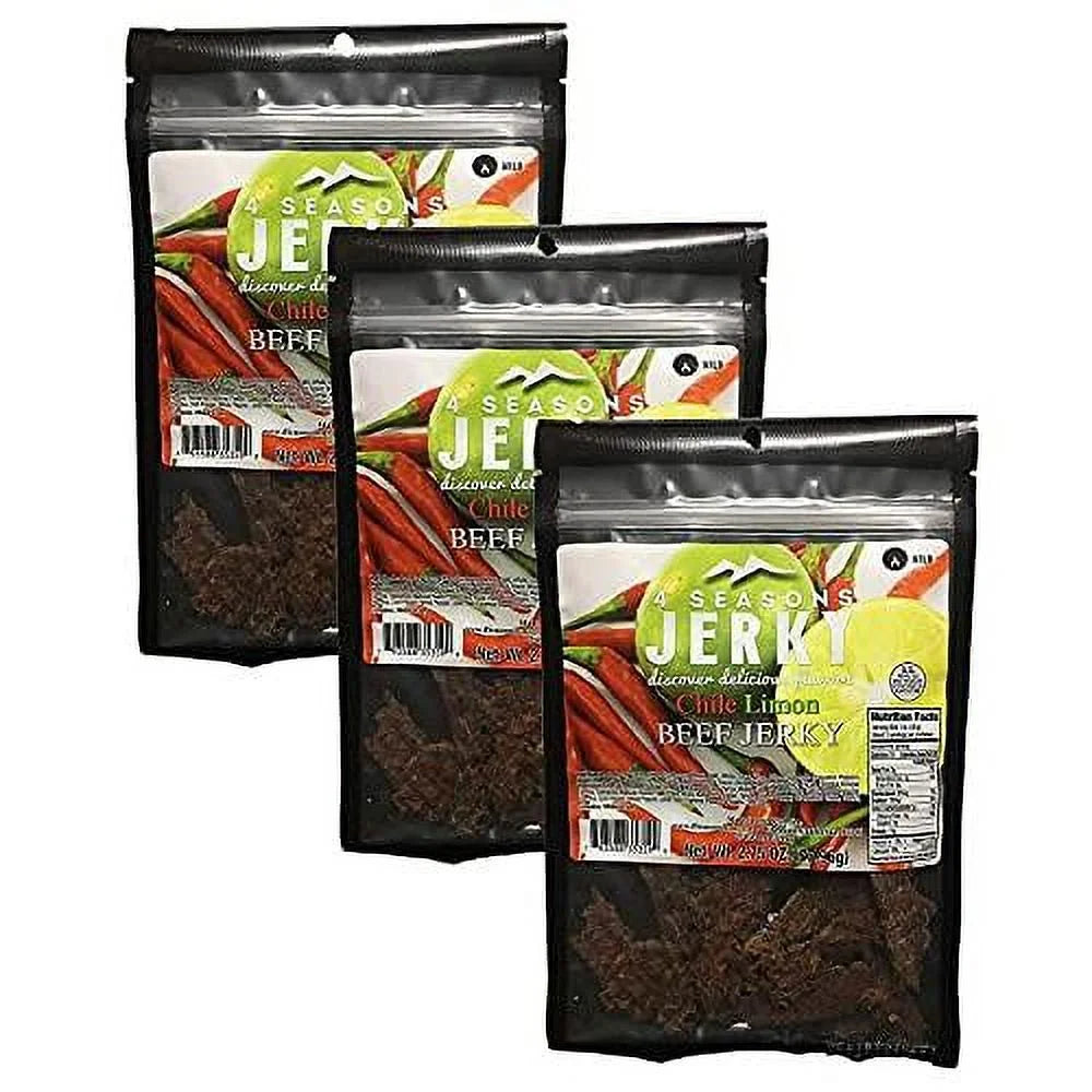 Chile Limon Carne Asada Jerky 3 Pack 2.75 Oz A503