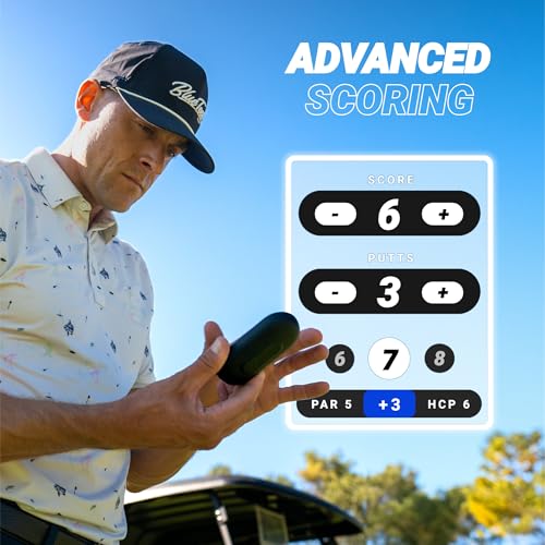 Magnetic Golf GPS Handheld with Touch Screen Display Y46126