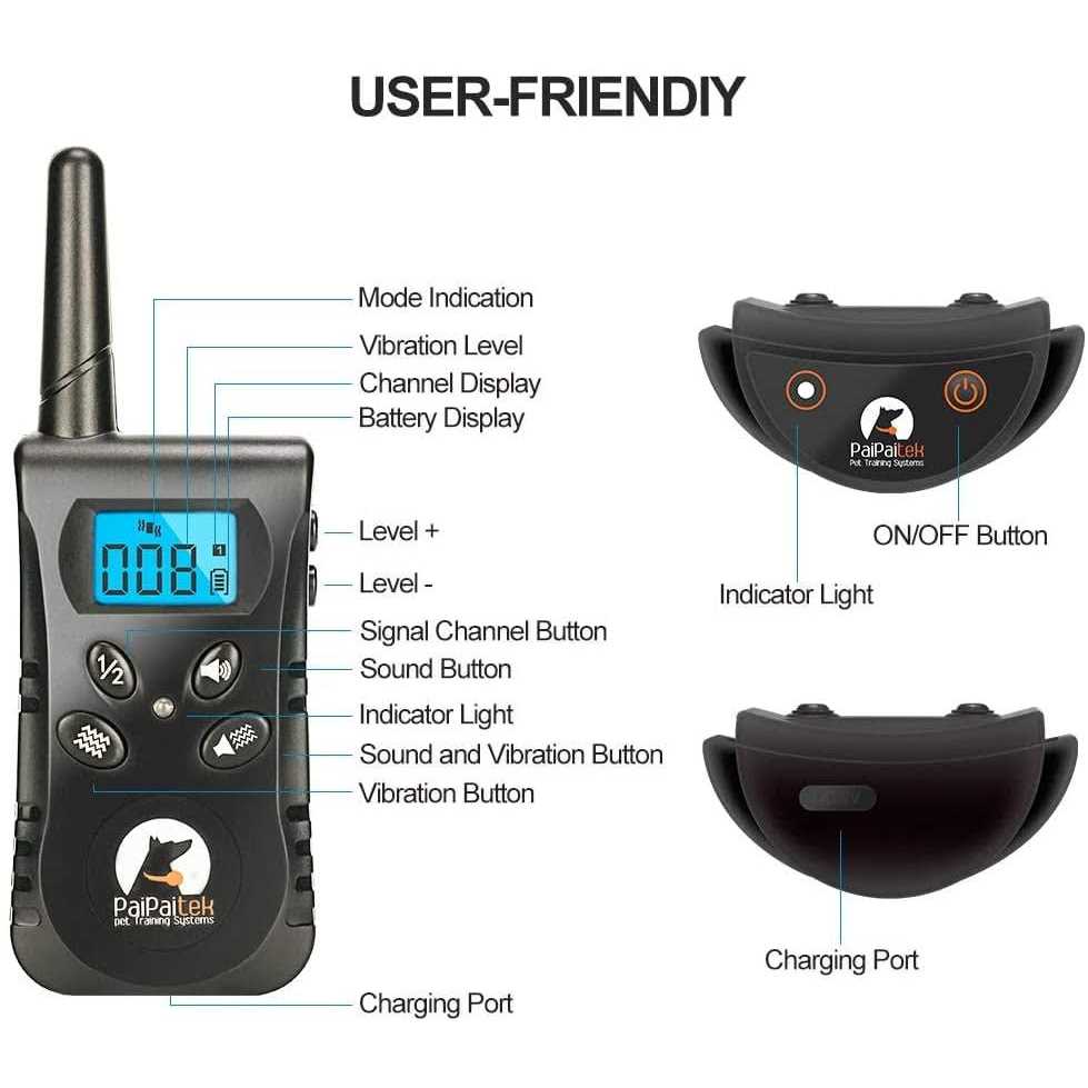 Dog Training Collar with Remote C44955