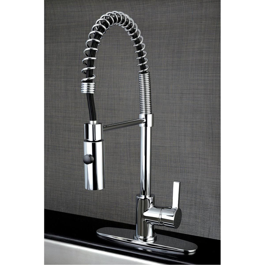 Single Handle Pull Down Kitchen Faucet Naples Bronze O500