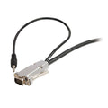 25ft Plenum-Rated HD15 UXGA M/F Extension Cable + 3.5mm M/M Audio P157283