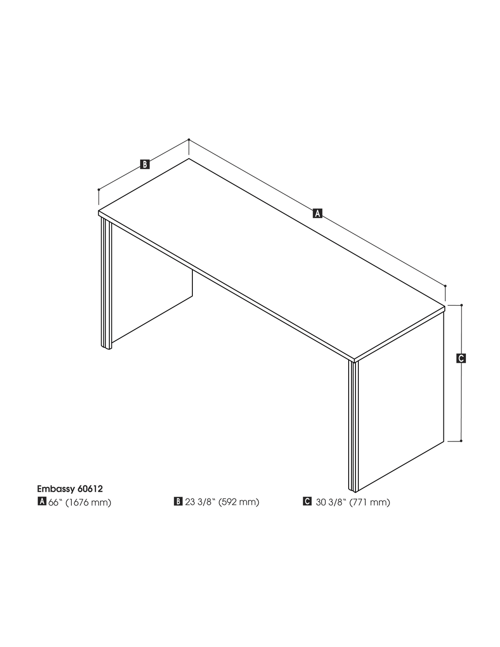 Dark Chocolate Credenza R27146