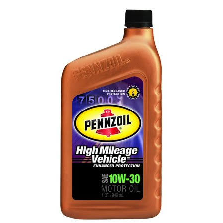 High Mileage 10W30 Vehicle Oil Case of 6 Y696754