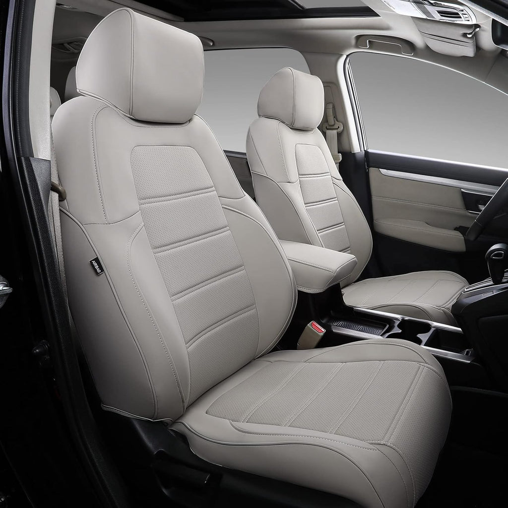 Grey Full Set Car Seat Covers U6859