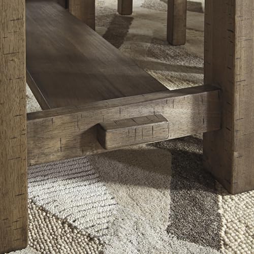 White Dining Extension Table with Trestle Base O783241