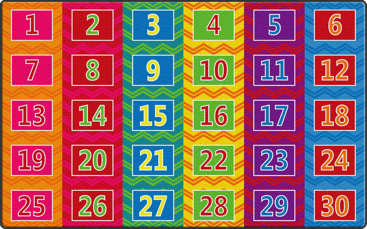 Multi Chevrons Carpet V486