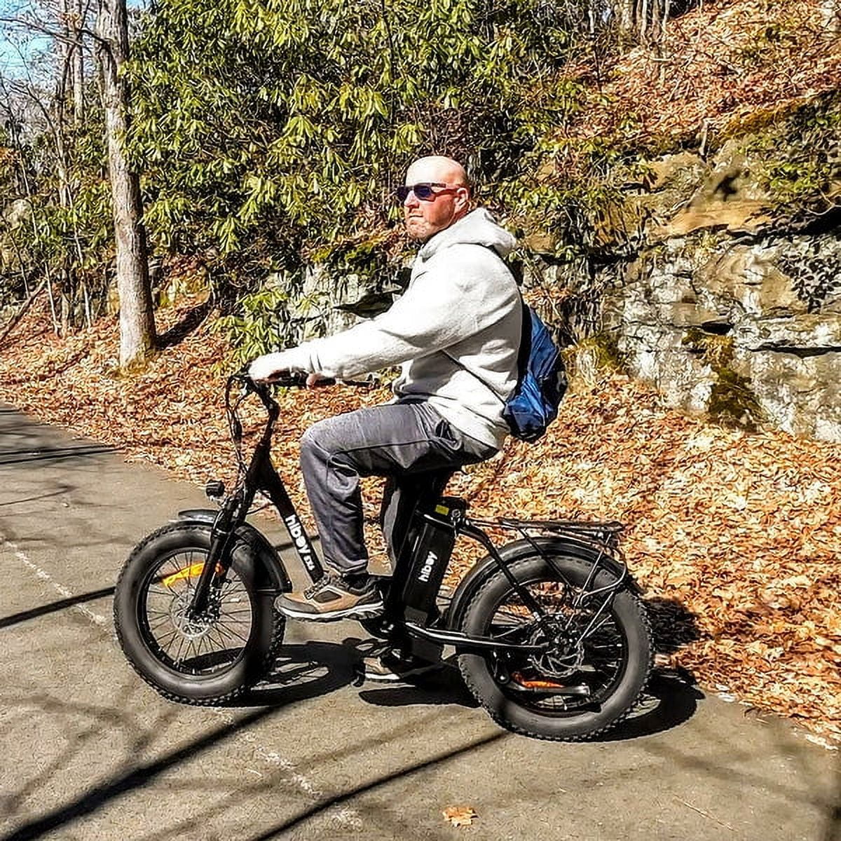 Electric Bike 20x 4.0 Fat Tire 500W 48V 15AH Black T620777