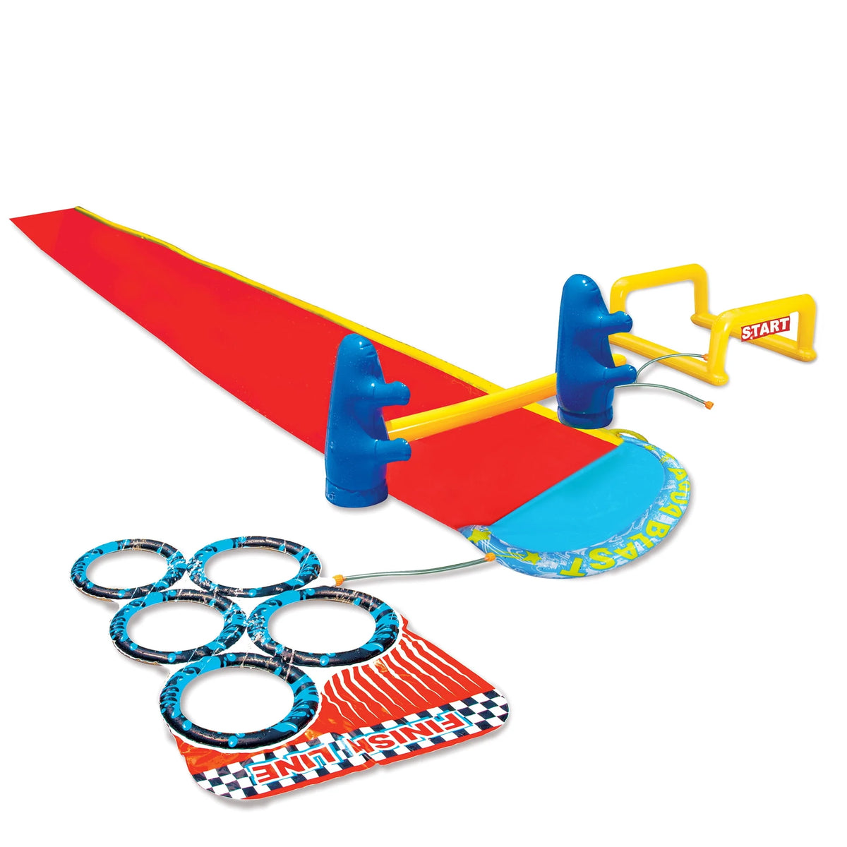 2-in-1 Obstacle Course Water Slide R587