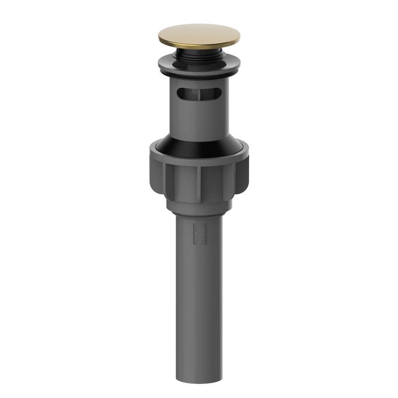 4 in. Double Handle High-Arc Bathroom Faucet Matte Gold Q1006