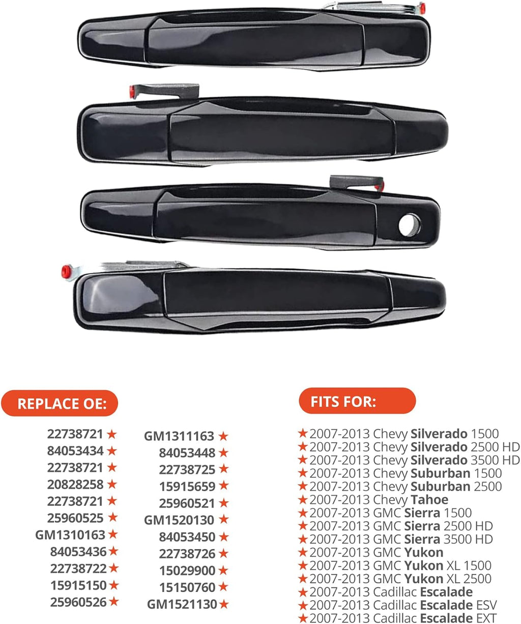 Exterior Door Handle Pack of 2 C334