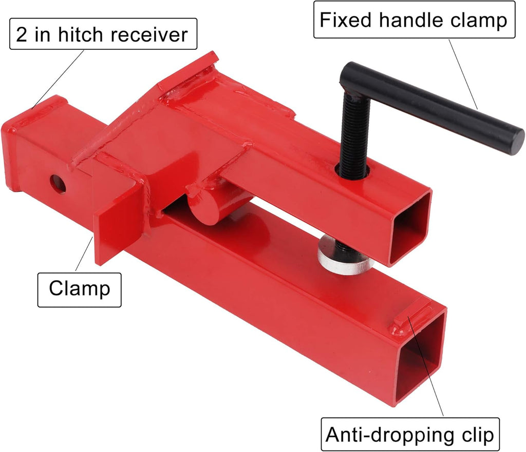 Clamp On Bucket Tractor Hitch 2 Receiver M259491