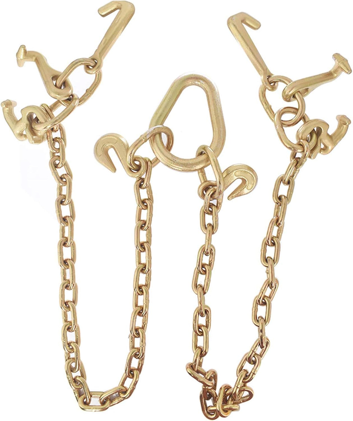 Grade 70 Tow Chain V-Bridle with Cluster Hooks H7297
