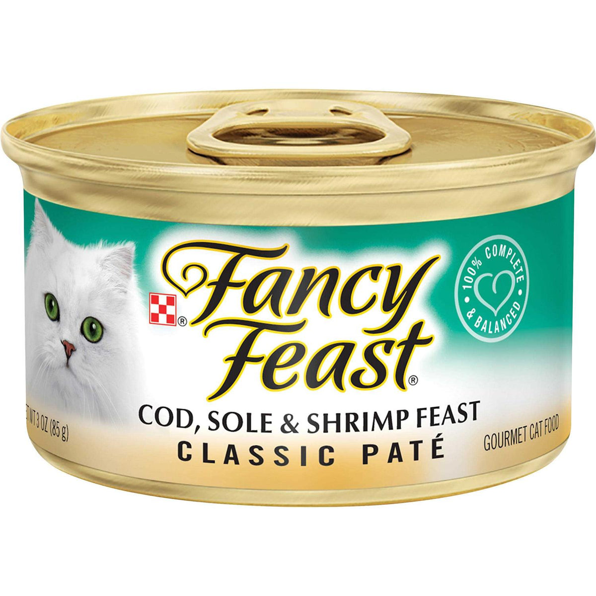 Cod Sole & Shrimp Pate Wet Cat Food J60355