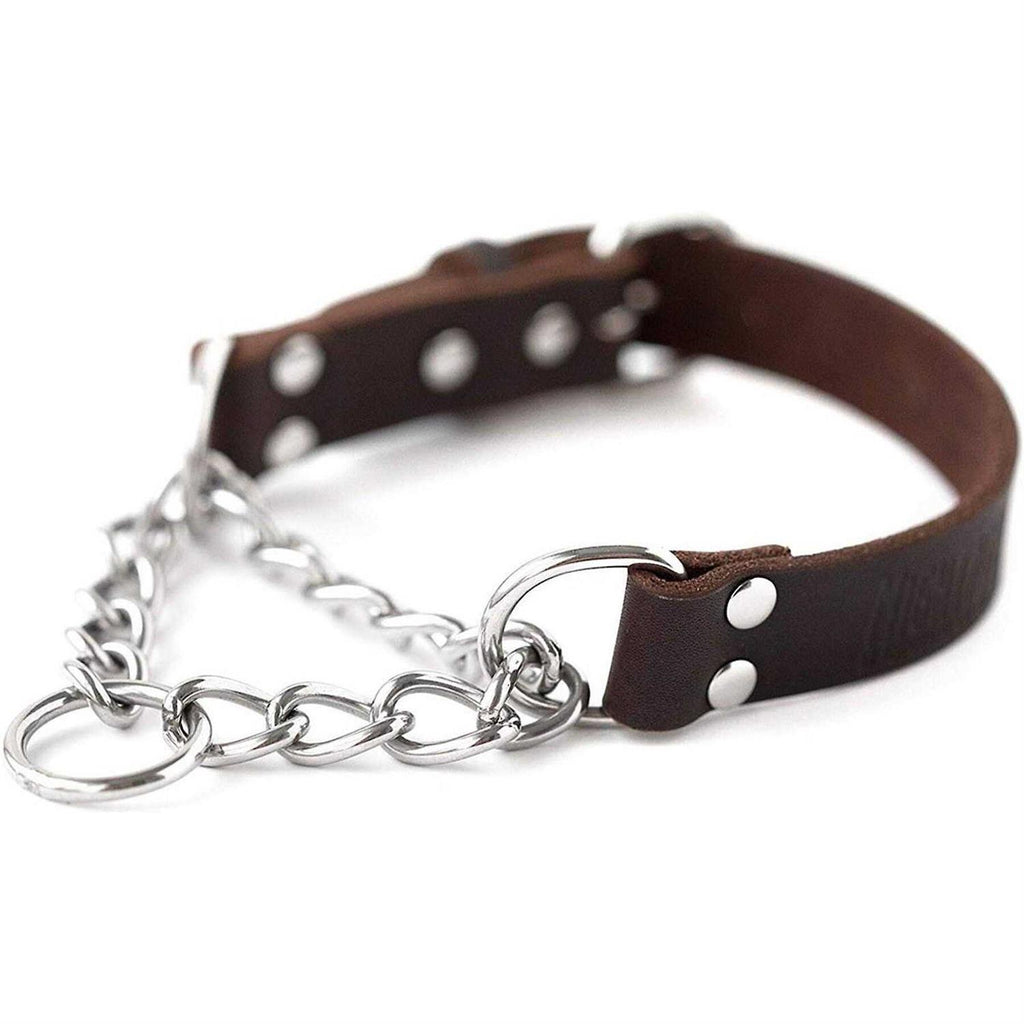 Leather Martingale Collar S13269