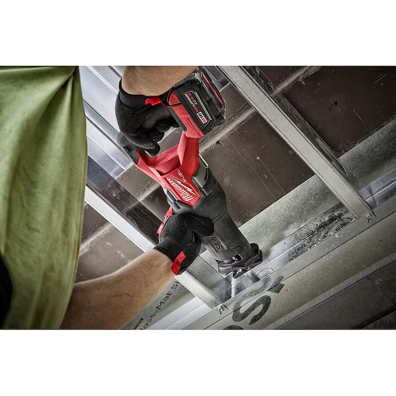 18-Volt Lithium-Ion Brushless Cordless Reciprocating Saw and Hammer Drill C58964