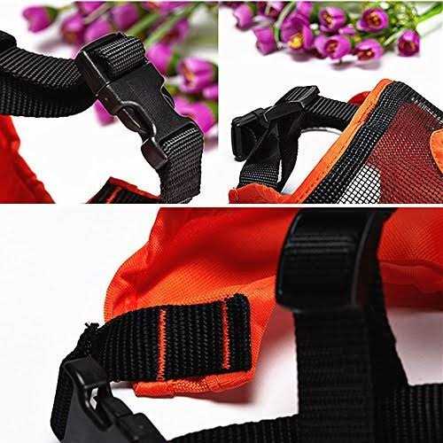 Adjustable Breathable Mesh Short Snout Dog Muzzle X598