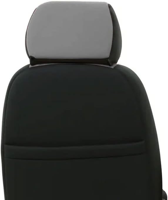 Custom Fit Pickup Truck Neoprene Front Seat Covers Gray Black A3305
