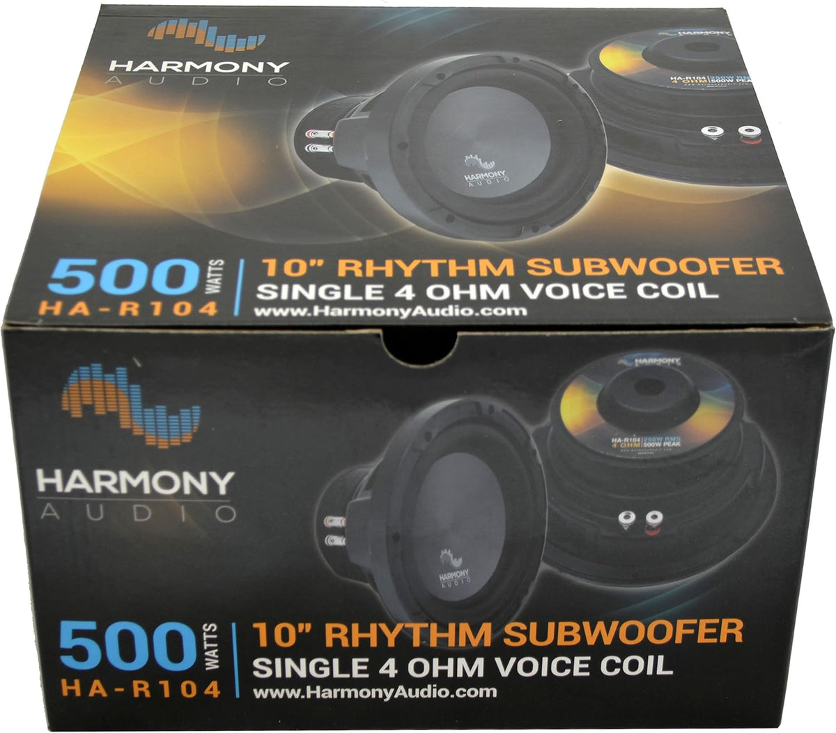 10 Sub 500W Single 4 Ohm Subwoofer P2007