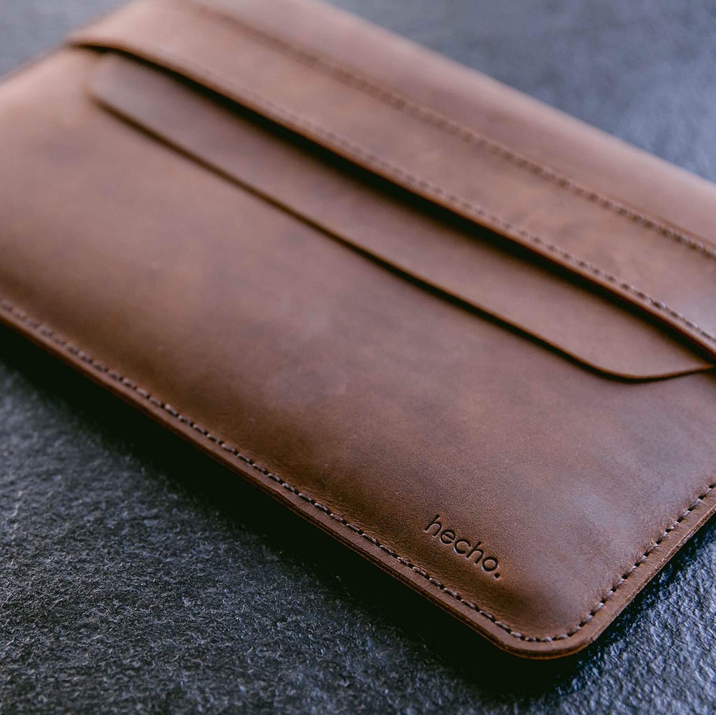 Leather Case Compatible with MacBook Pro 16 Inch & 15 Inch L412