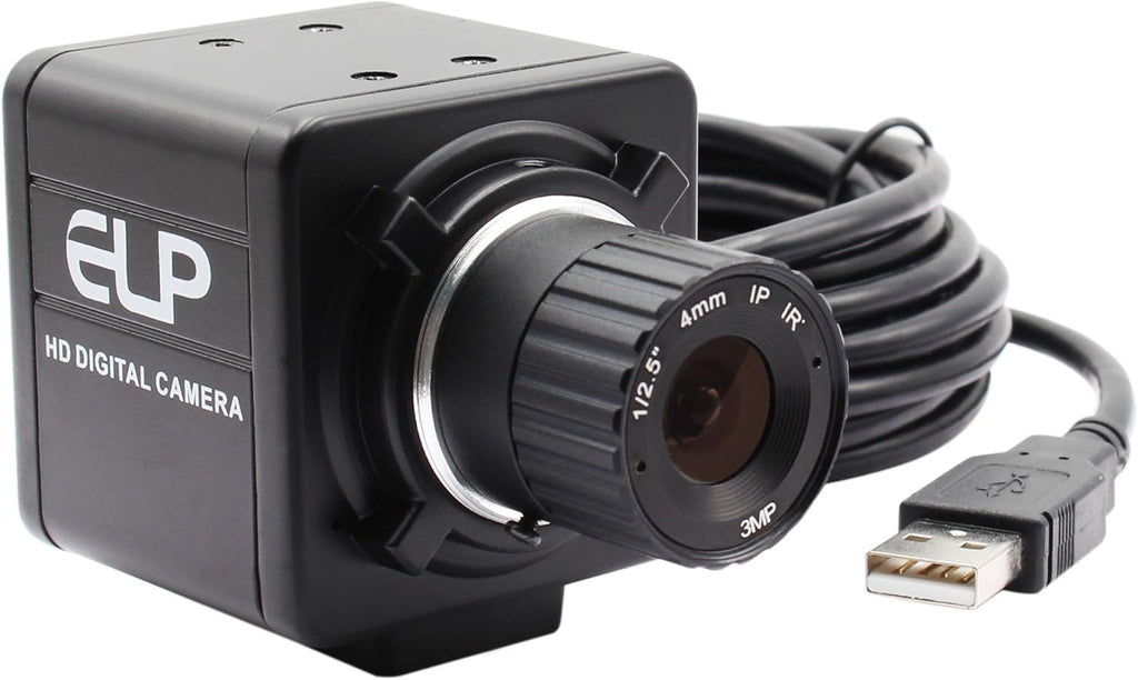 2 megapixel USB Camera with Black Case and 3.6mm Lens P62992