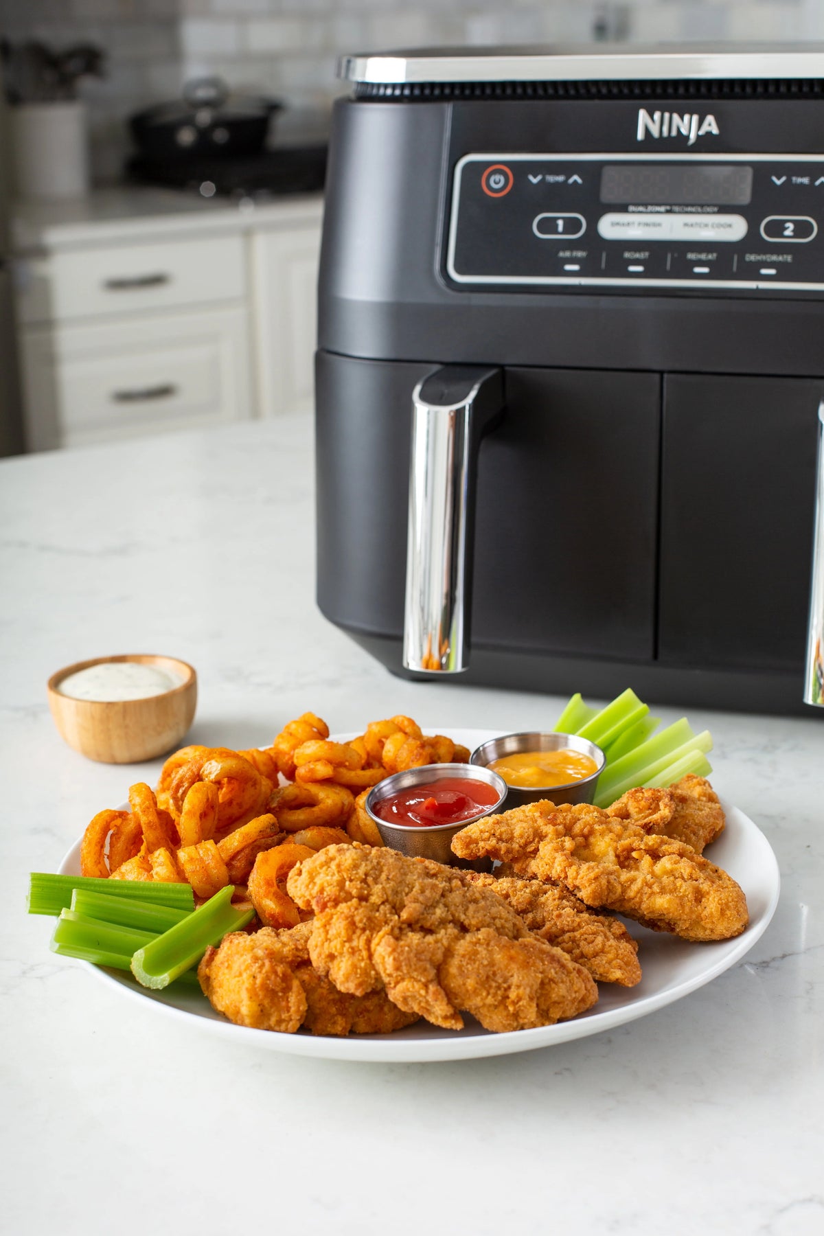 8-Quart 2-Basket Air Fryer V25520