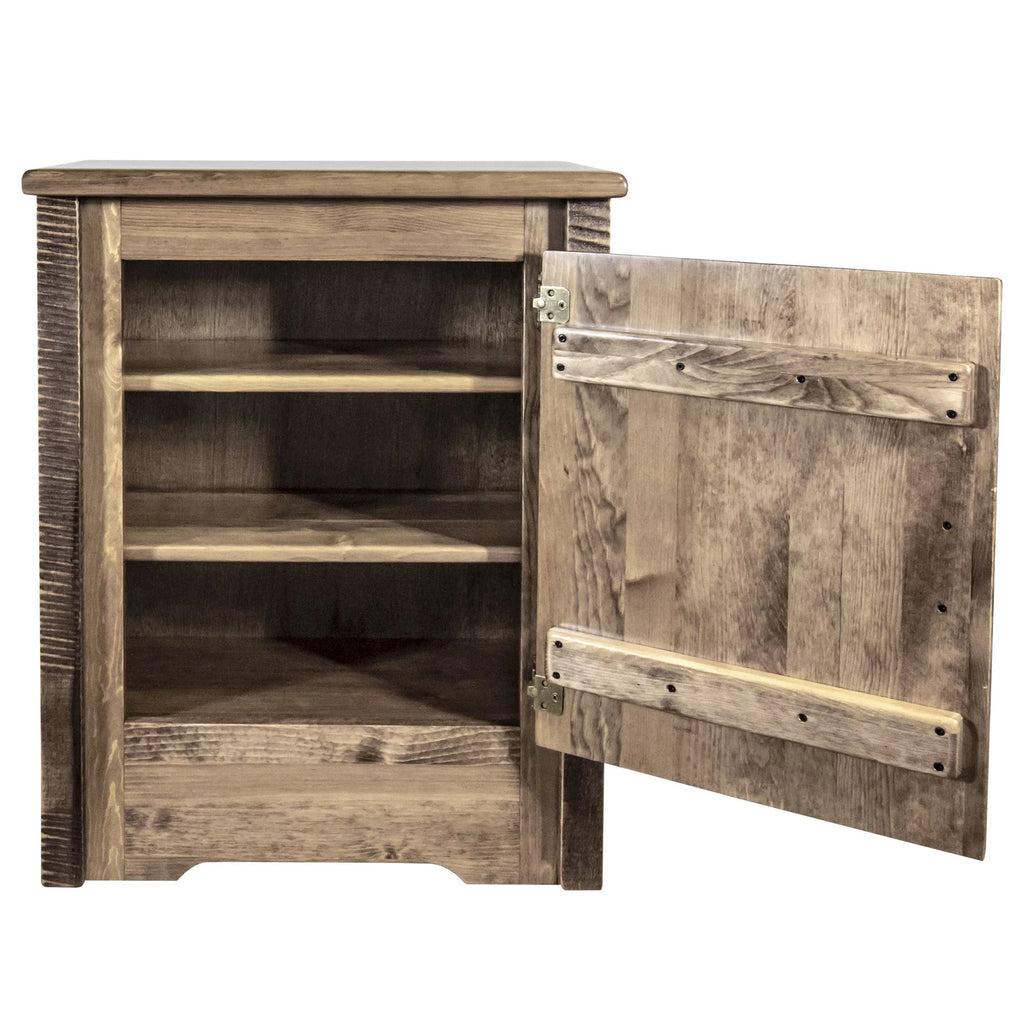 Accent Cabinet with Laser Engraved Moose Design G423
