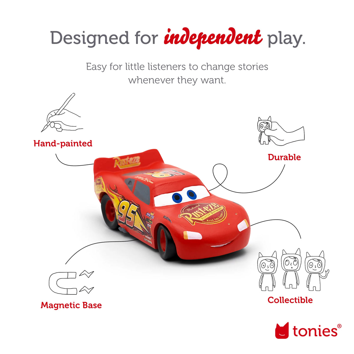 Lightning McQueen Audio Play Figurine Y16477