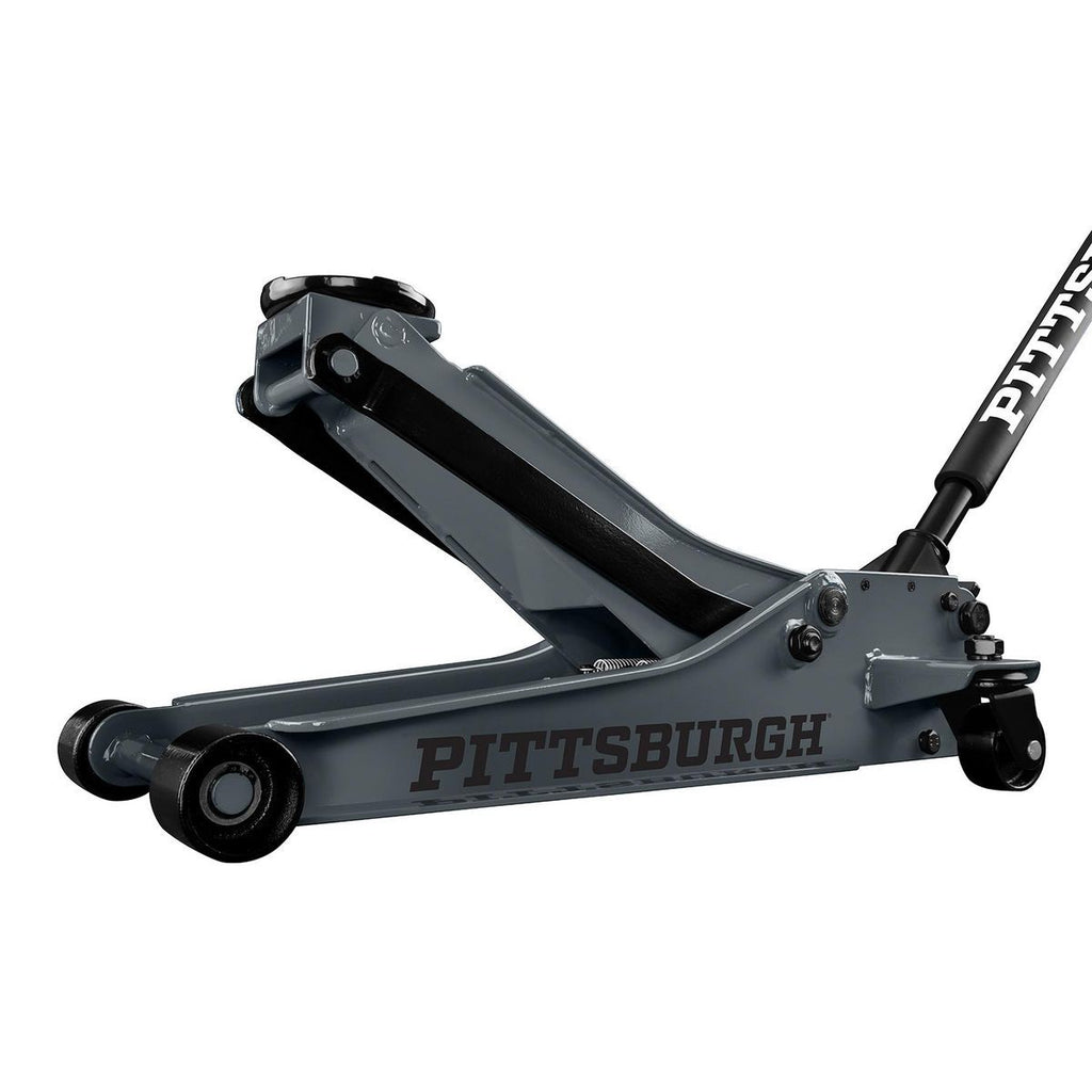 3 Ton Low-Profile Floor Jack with Rapid Pump, Slate Gray J4907