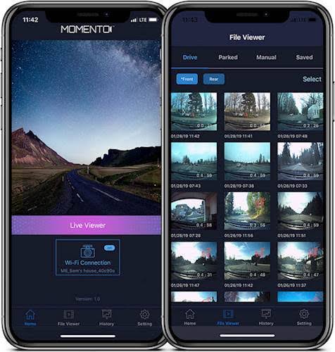 Wi-Fi HD Dual Dash Camera B699