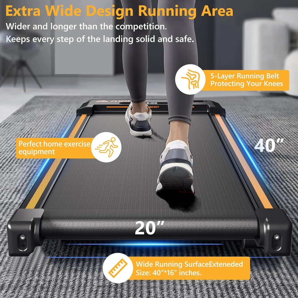 Under Desk Treadmill 2 in 1 Black T425
