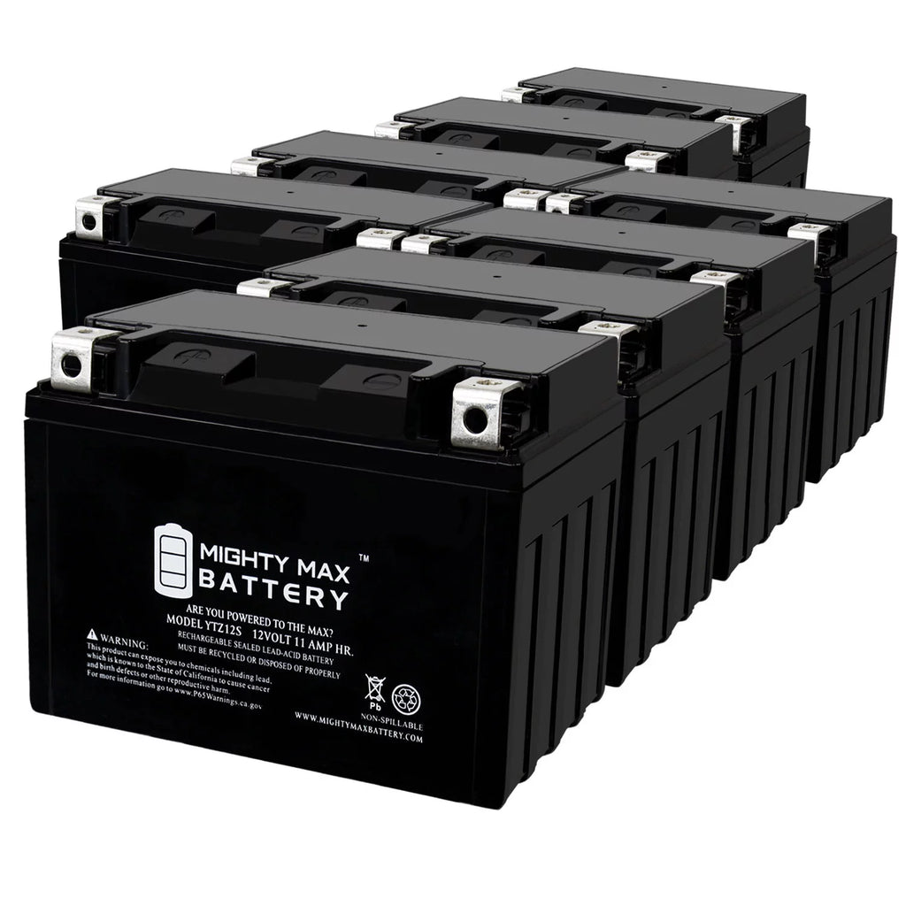 12 Volt 11 AH 210 CCA Rechargeable SLA AGM Motorcycle Battery W720