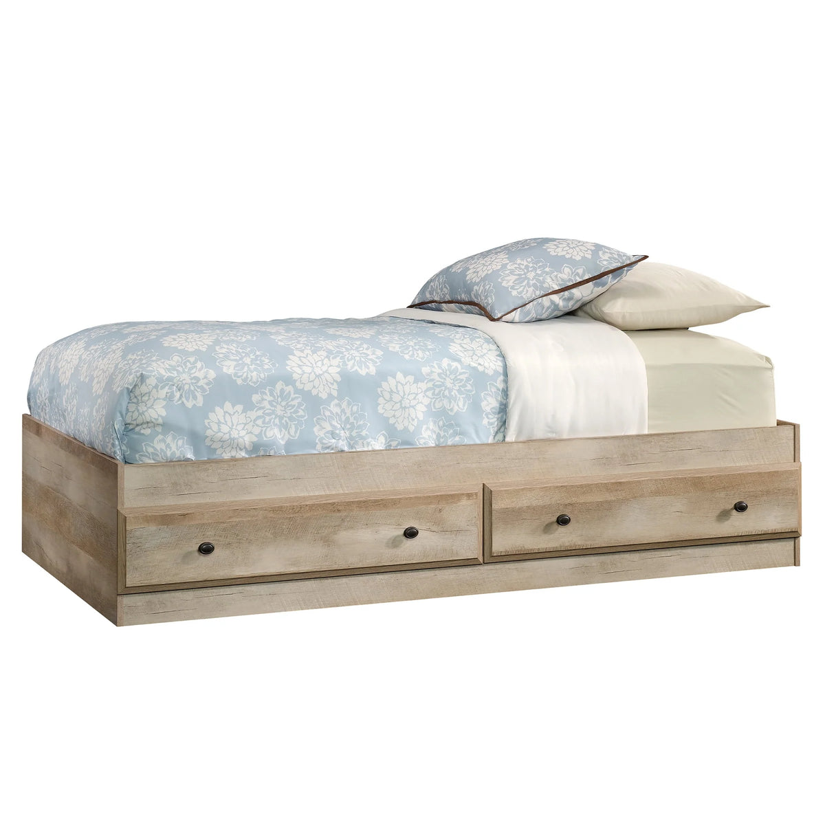 Twin Storage Bed Weathered Finish B9159