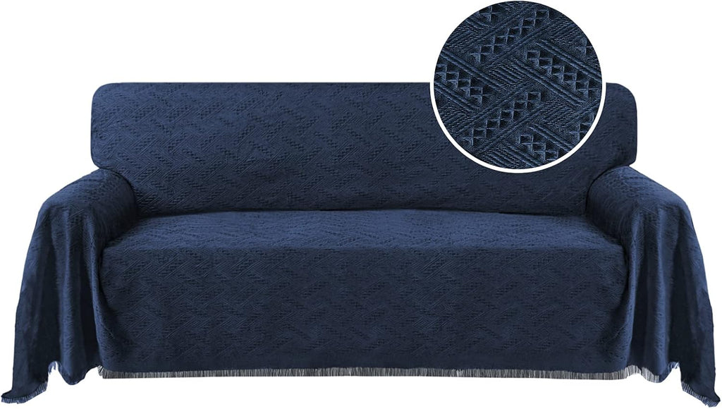 Cotton Grey Sofa Cover M716