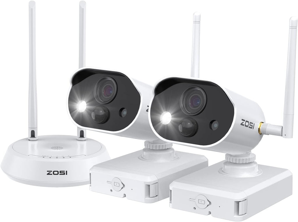 8CH 5MP PoE Security Camera System with 2TB HDD T542
