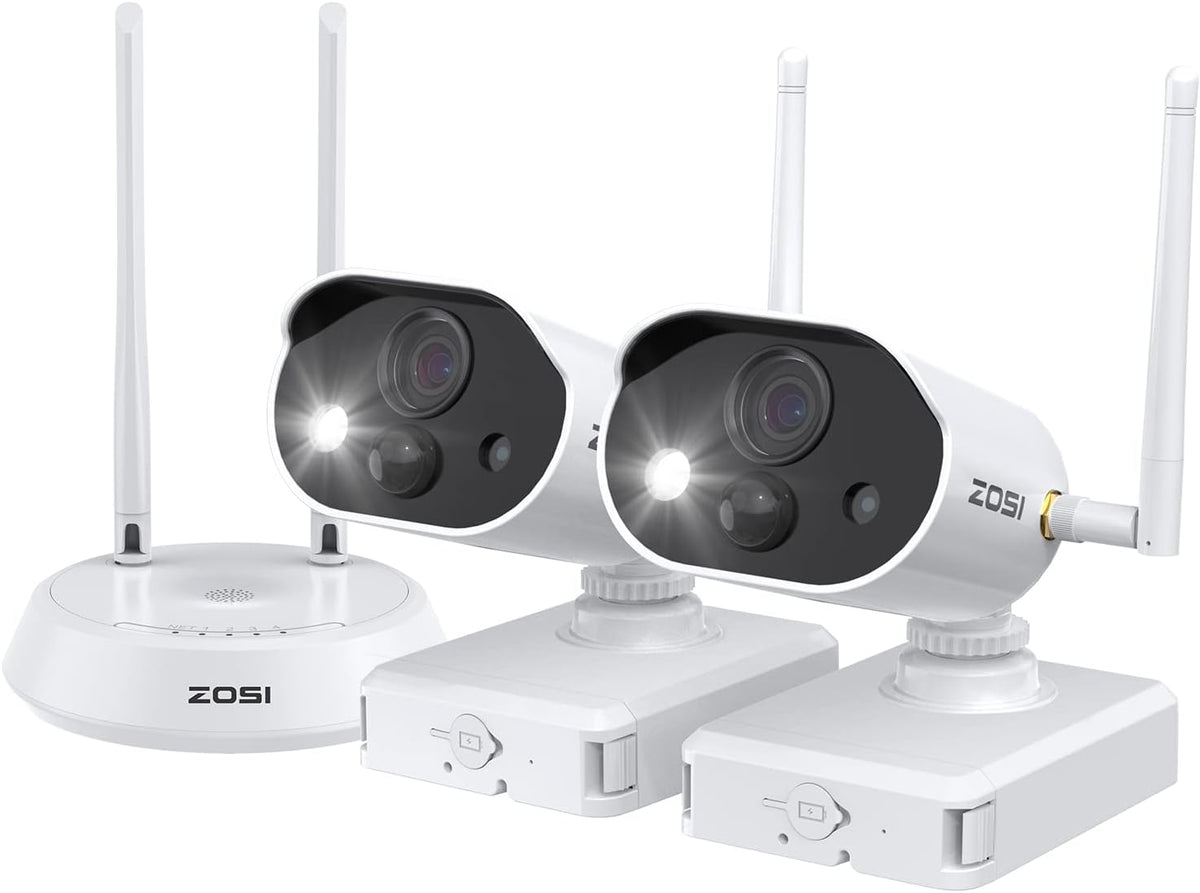 8CH 5MP PoE Security Camera System with 2TB HDD T542