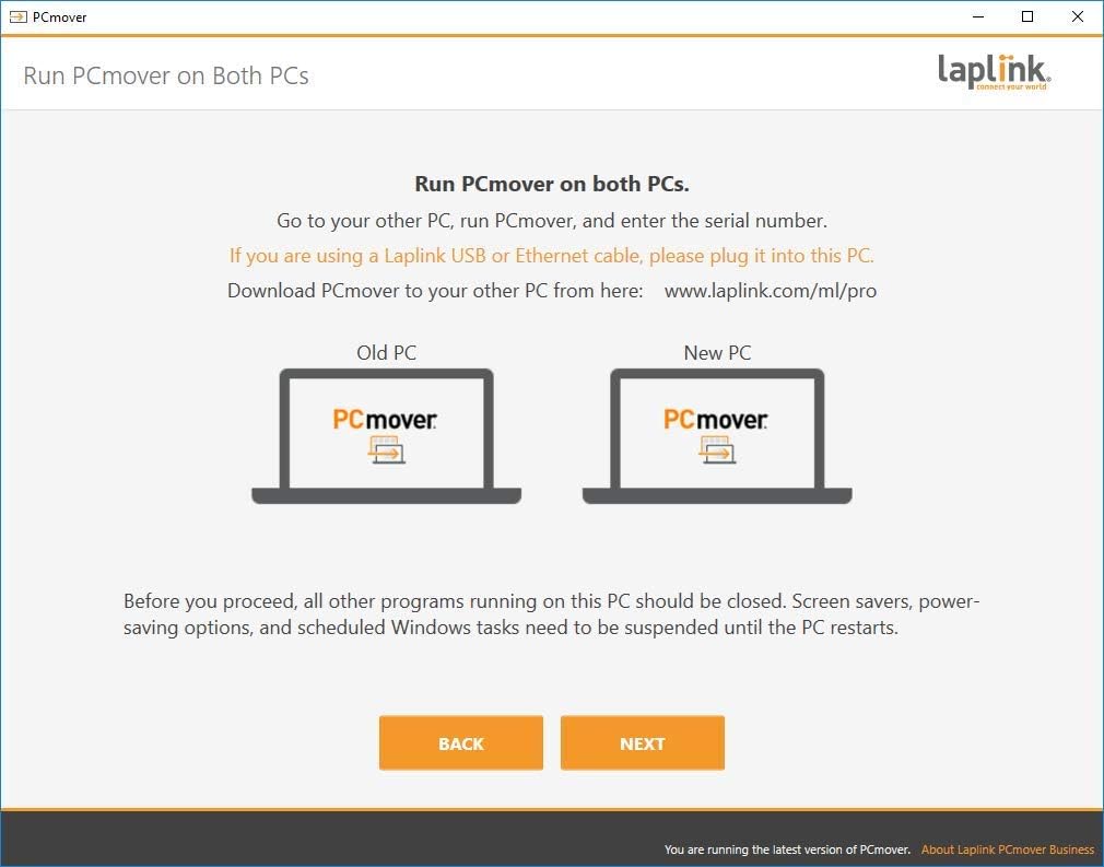 PCmover Business Technician License with USB 3.0 cable W92729