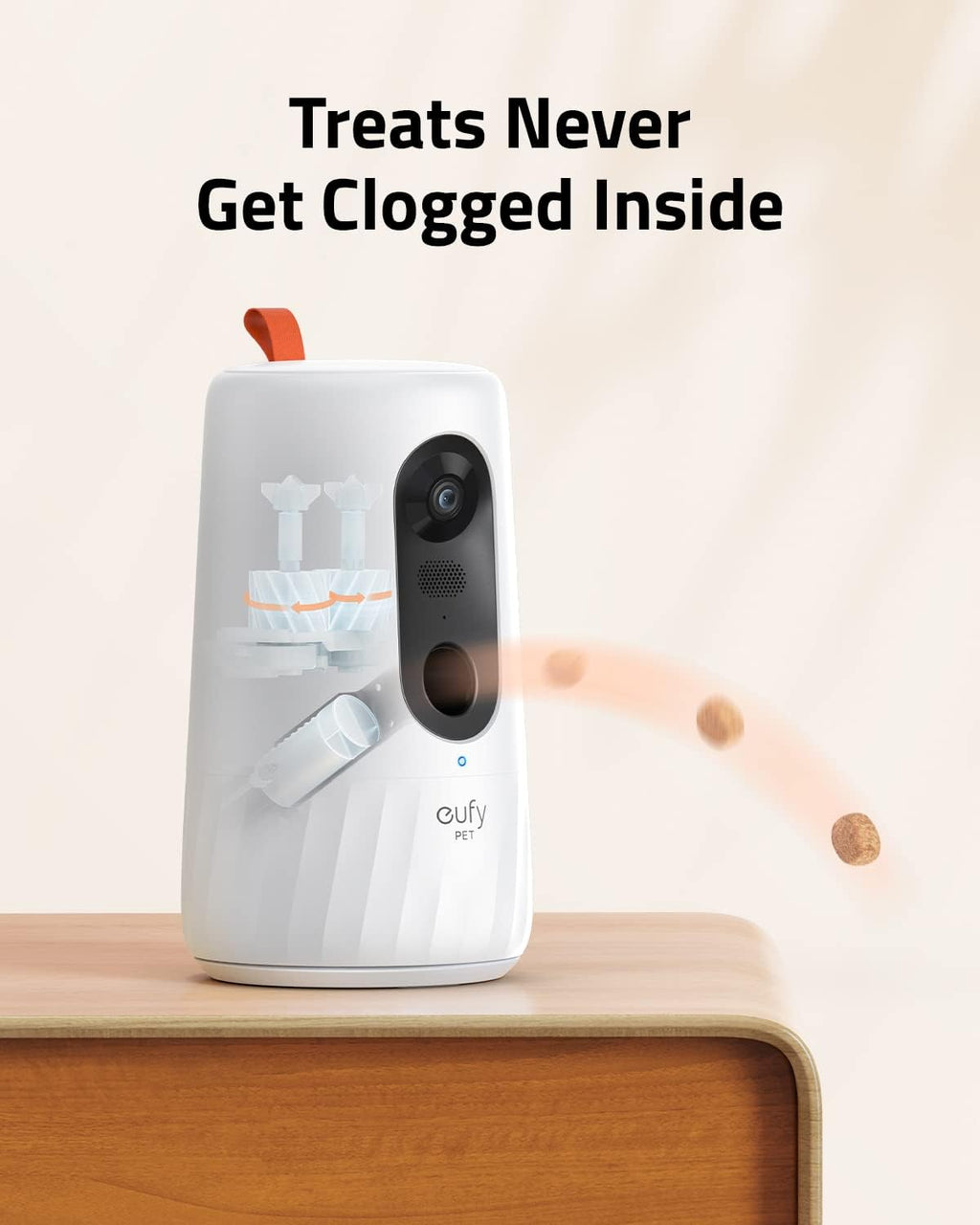 1080p Pet Camera with Treat Tossing, Night Vision, 2-Way Audio P4146