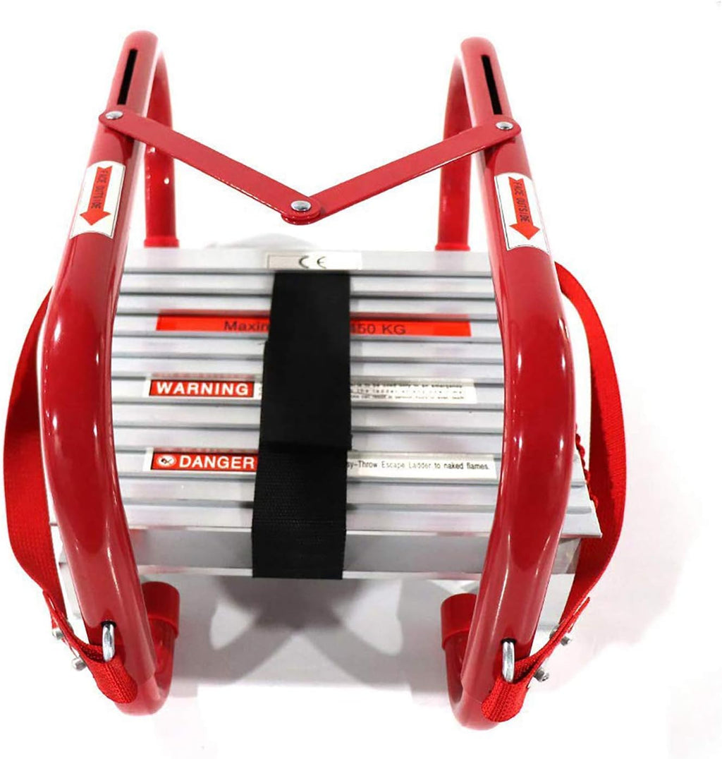 2 Story Fire Escape Ladder with Anti-Slip Rungs F52494