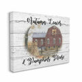 Fall Autumn Pumpkins Graphic Art Print Q977