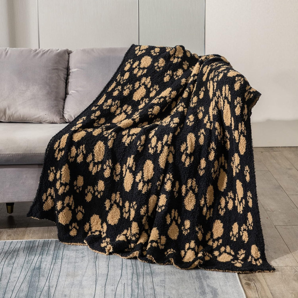 Chunky Knit Chenille Throw Blanket 50 x 60 A870013