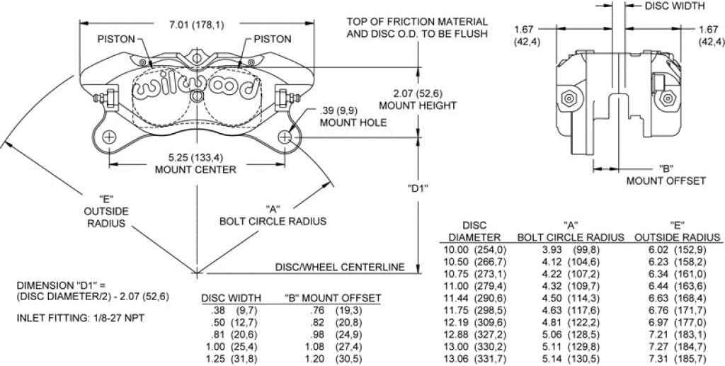 Red Caliper U46758