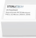 Polycarbonate Membrane Filters 293mm 20/pk L726765