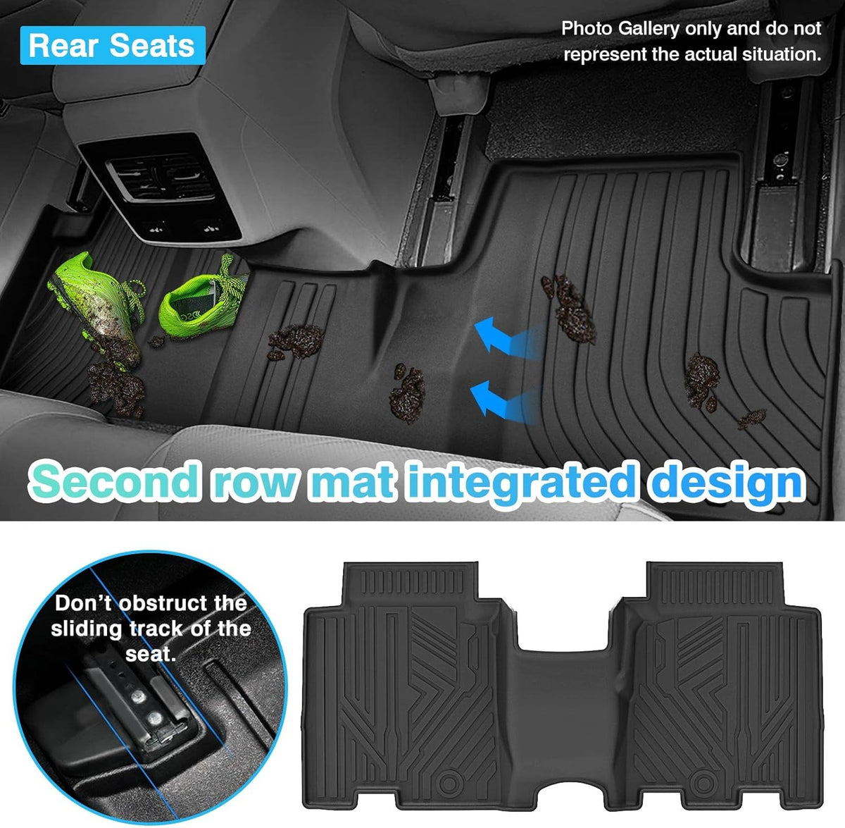 All Weather TPE Cargo Liner Trunk Mat B153