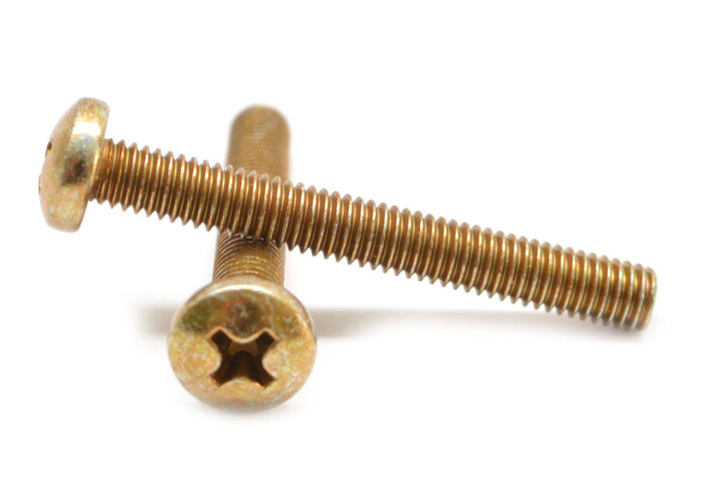 #4-40 x 1/4 Coarse Thread Phillips Pan Head Machine Screw I457191