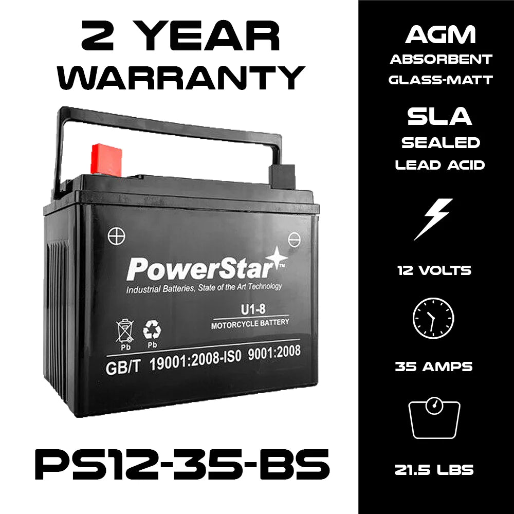 12 Volt 35AH Sealed AGM Golf Cart Battery Q64231