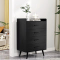 White 4 Drawer Wood Dresser L9030